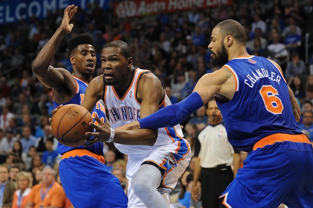 Rebounding Basketball an Issue for Thunder