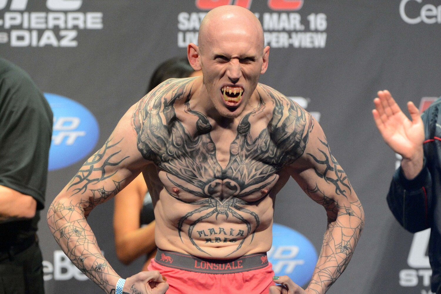 Ufc Fighters Back Tattoos
