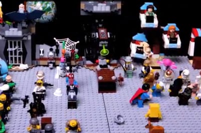 Boris Diaw Produces Lego, Stop-Motion Harlem Shake Video