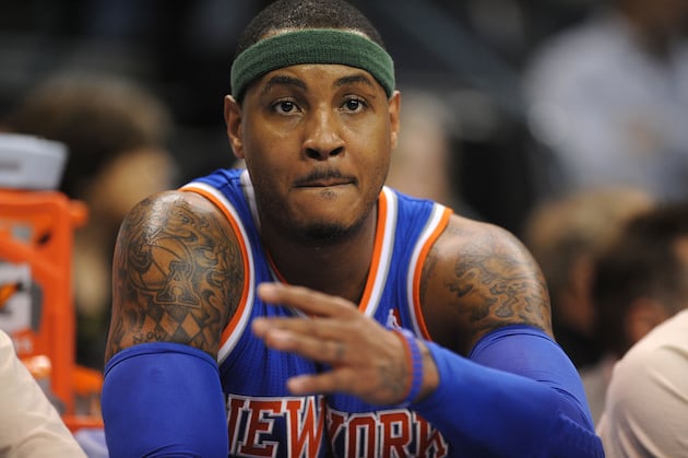 Carmelo Anthony, Nikola Pekovic Named Players of Week