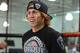 Feb 20, 2013; Torrance, CA, USA; Urijah Faber during today's public workout at the UFC gym in Torrance, CA. Faber has a bout with Ivan Menjivar on Feb 23 in Anaheim, CA. Mandatory Credit: Jayne Kamin-Oncea-USA TODAY Sports
