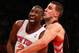 The center was honored in the Eastern Conference with the rookie award for March.