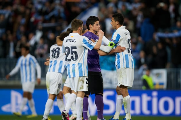 Malaga Announces Lineup for UCL Clash