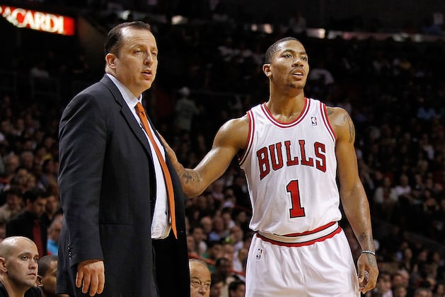 Thibodeau Denies Any Rift Between Bulls, Derrick Rose