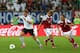 L'VIV, UKRAINE - JUNE 17: Andre Schurrle of Germany breaks away from Lars Jacobsen of Denmark during the UEFA EURO 2012 group B match between Denmark and Germany at Arena Lviv on June 17, 2012 in L'viv, Ukraine. (Photo by Martin Rose/Getty Images)