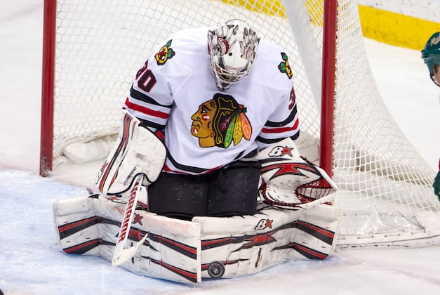 Emery, Blackhawks Shut out Wild
