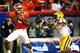 ATLANTA, GA - DECEMBER 31: DeAndre Hopkins #6 of the Clemson Tigers pulls in a touchdown reception against Eric Reid #1 of the LSU Tigers during the 2012 Chick-fil-A Bowl at Georgia Dome on December 31, 2012 in Atlanta, Georgia. (Photo by Kevin C. Cox/Getty Images)