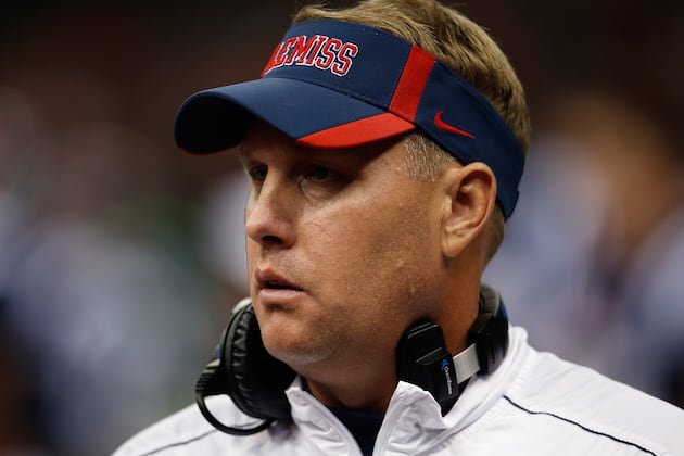 Hugh Freeze Ole Miss Rebels SEC Robert Nkemdiche