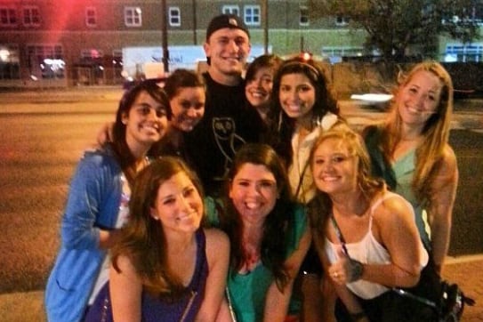 Johnny Manziel Goes out at Texas A&M and Women Everywhere Flock to Him