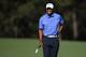 AUGUSTA, GA - APRIL 10: Tiger Woods of the United States walks across a green during a practice round prior to the start of the 2013 Masters Tournament at Augusta National Golf Club on April 10, 2013 in Augusta, Georgia. (Photo by Andrew Redington/Getty Images)