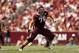 Oct 20, 2012; College Station, TX, USA; Texas A&M Aggies offensive linesman Luke Joeckel (76) against the LSU Tigers during the third quarter at Kyle Field. Mandatory Credit: Thomas Campbell