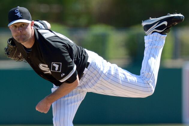 Sox's Danks Increases Velocity in Extended Spring Game