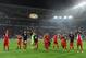 TURIN, ITALY - APRIL 10: Players of FC Bayern Muenchen celebrate victory at the end of the UEFA Champions League quarter-final second leg match between Juventus and FC Bayern Muenchen at Juventus Arena on April 10, 2013 in Turin, Italy. (Photo by Valerio Pennicino/Getty Images)