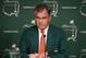AUGUSTA, GA - APRIL 10: Chairman of Augusta National Golf Club, William Porter Payne, speaks to the media during a practice round prior to the start of the 2013 Masters Tournament at Augusta National Golf Club on April 10, 2013 in Augusta, Georgia. (Photo by Harry How/Getty Images)