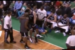 Watch: Gerald Wallace Carried Off  Floor After Foot Injury
