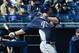 PEORIA, AZ - FEBRUARY 24: Chase Headley #7 of the San Diego Padres at bat during the spring training game against the Seattle Mariners at Peoria Sports Complex on February 24, 2013 in Peoria, Arizona. (Photo by Jennifer Stewart/Getty Images)