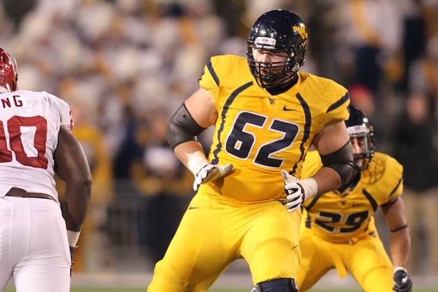 Roommates Fight for WVU Right Tackle Position