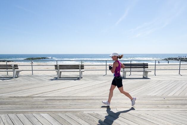 N.Y. Cancer Survivor 'Up and Running' Again
