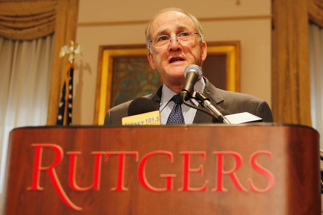 Rutgers Interim AD Kirschner Rebuffs Media at Football Practice