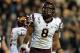 BOULDER, CO - OCTOBER 11: Linebacker Brandon Magee #8 of the Arizona State Sun Devils plays defense against the Colorado Buffaloes at Folsom Field on October 11, 2012 in Boulder, Colorado. Arizona State defeated Colorado 51-17. (Photo by Doug Pensinger/Getty Images)