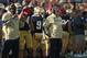 SOUTH BEND, IN - SEPTEMBER 08: Head coach Brian Kelly (R) of the Notre Dame Fighting Irish watches as his team takes on the Purdue Boilermakers at Notre Dame Stadium on September 8, 2012 in South Bend, Indiana. Notre Dame defeated Purdue 21-17. (Photo by Jonathan Daniel/Getty Images)
