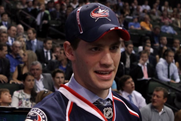 Blue Jackets Send Top Prospect Jenner to AHL