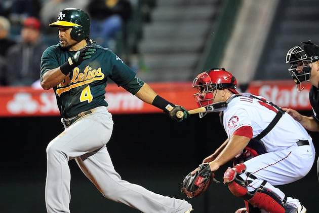 A's Beat Angels 8-1