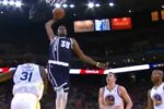 Watch: Westbrook Block Leads to Big Durant Dunk