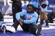 INDIANAPOLIS, IN - FEBRUARY 24: Eddie Lacy of Alabama watches the workouts during the 2013 NFL Combine at Lucas Oil Stadium on February 24, 2013 in Indianapolis, Indiana. (Photo by Joe Robbins/Getty Images)