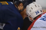 Steve Ott Tries to Get Some Face Licking in Before 3rd Period Faceoff