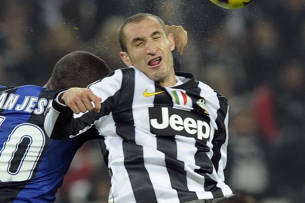 Chiellini to Miss Two Weeks