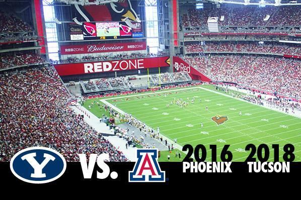 BYU, Arizona Announce Three-Game Football Series