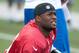 August 13, 2012; Pittsford, NY, USA; Buffalo Bills quarterback Vince Young (10) during training camp at St. John Fisher College. Mandatory Credit: Mark Konezny-USA TODAY Sports