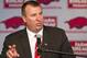 Arkansas head coach Bret Bielema