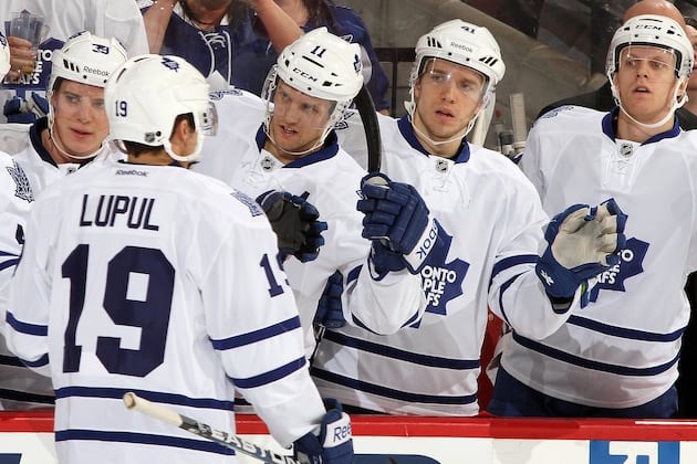 Lupul Joins First Practice Since Concussion Diagnosis