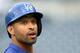 Apr 11, 2013; San Diego, CA, USA; Los Angeles Dodgers center fielder Matt Kemp (27) looks on during batting practice before a game against the San Diego Padres at PETCO Park. Mandatory Credit: Jake Roth-USA TODAY Sports
