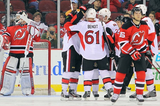 Senators Send Devils to Ninth Straight Loss