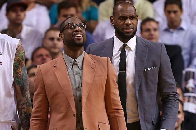 Wade in a Better Place with Knees, Playoff Outlook