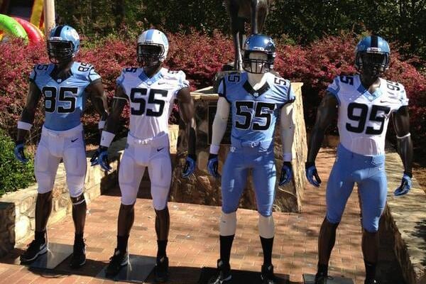 UNC Set to Unveil New Football Uniforms, Early Pics