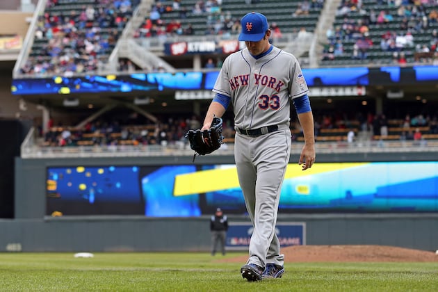 Matt Harvey's No-Hit Bid Ends in 7th, but NY Mets Hang on to Top Twins