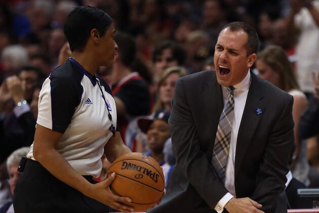 Pacers Head Coach Vogel Leads League in Technical Fouls
