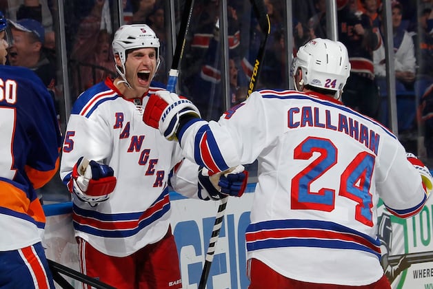 Girardi's Goal, Lundqvist's Saves Carry Rangers to 1-0 Win over Islanders