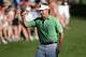AUGUSTA, GA - APRIL 13: Brandt Snedeker of the United States waves to the crowd on the 18th green during the third round of the 2013 Masters Tournament at Augusta National Golf Club on April 13, 2013 in Augusta, Georgia. (Photo by Harry How/Getty Images)