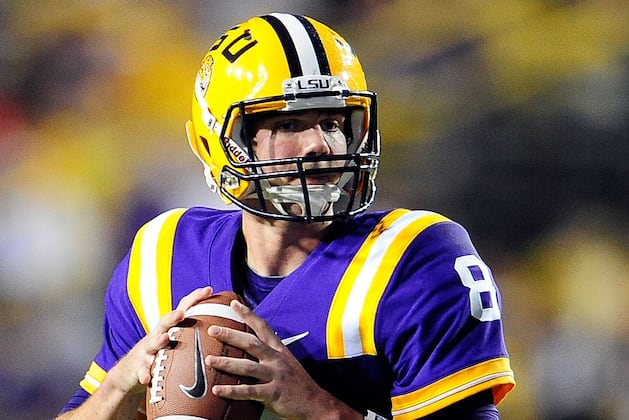 LSU's Zach Mettenberger Shines in Scrimmage vs. Undermanned Tiger Defense