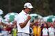 AUGUSTA, GA - APRIL 14: Adam Scott of Australia celebrates after making a birdie on the 18th hole during the final round of the 2013 Masters Tournament at Augusta National Golf Club on April 14, 2013 in Augusta, Georgia. (Photo by Andrew Redington/Getty Images)