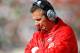 EAST LANSING, MI - SEPTEMBER 29: Head coach Urban Meyer of the Ohio State Buckeyes looks on while playing the Michigan State Spartans at Spartan Stadium on September 29, 2012 in East Lansing, Michigan. (Photo by Gregory Shamus/Getty Images)