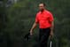 AUGUSTA, GA - APRIL 14: Tiger Woods of the United States on the 18th green during the final round of the 2013 Masters Tournament at Augusta National Golf Club on April 14, 2013 in Augusta, Georgia. (Photo by Harry How/Getty Images)