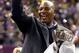 NEW ORLEANS, LA - FEBRUARY 03: General Manager Ozzie Newsome of the Baltimore Ravens celebrates with the Vince Lombardi Championship trophy after the Ravens won 34-31 against the San Francisco 49ers during Super Bowl XLVII at the Mercedes-Benz Superdome on February 3, 2013 in New Orleans, Louisiana. (Photo by Ezra Shaw/Getty Images)