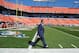 Nov.25, 2012; Miami, FL, USA; Miami Dolphins general manager Jeff Ireland prior to a game against the Miami Dolphins at Sun Life Stadium. Mandatory Credit: Steve Mitchell-USA TODAY Sports