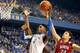 LEXINGTON, KY - FEBRUARY 05: Nerlens Noel #3 of the Kentucky Wildcats shoots the ball during the game against the South Carolina Gamecocks at Rupp Arena on February 5, 2013 in Lexington, Kentucky. (Photo by Andy Lyons/Getty Images)